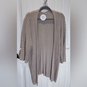 Women's Open-Front Knit Cardigan NWT OS